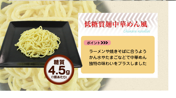 低糖工房の低糖質麺3種セット