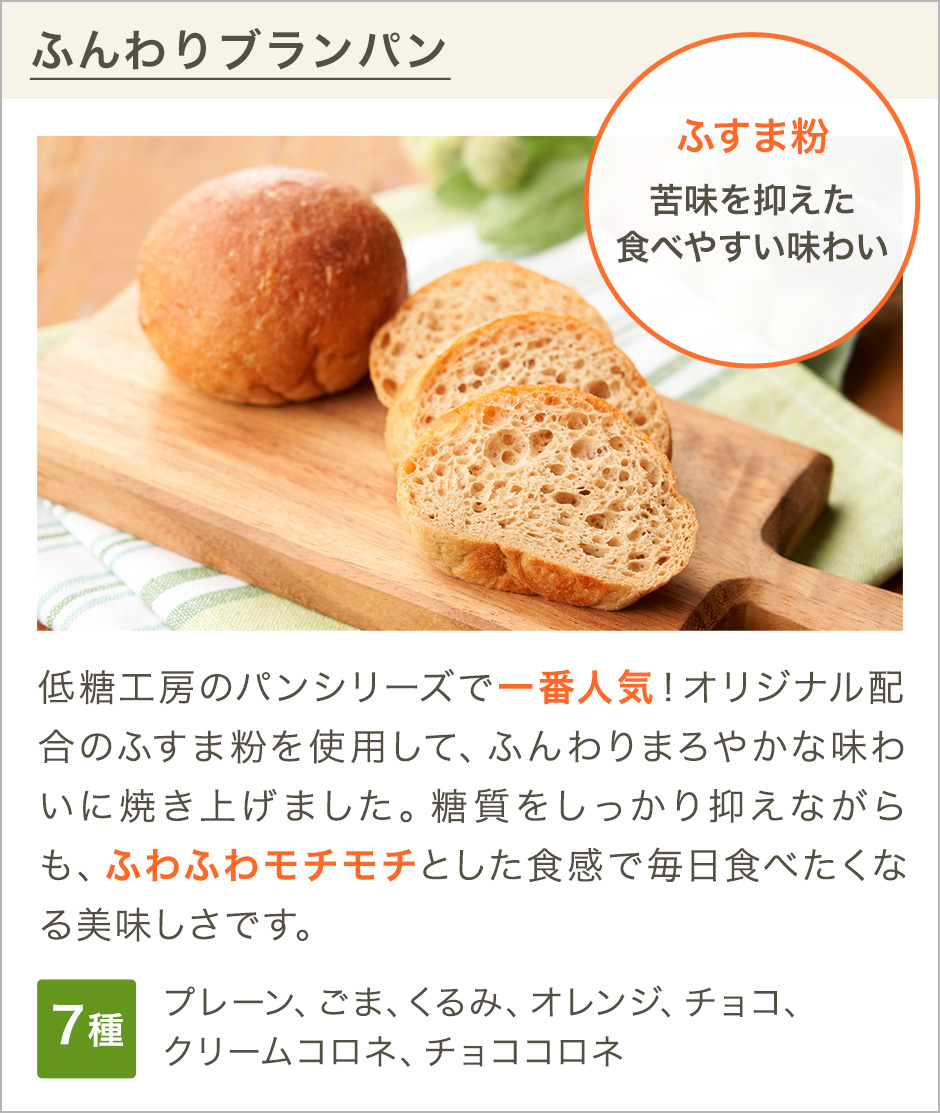 ふんわりブランパン