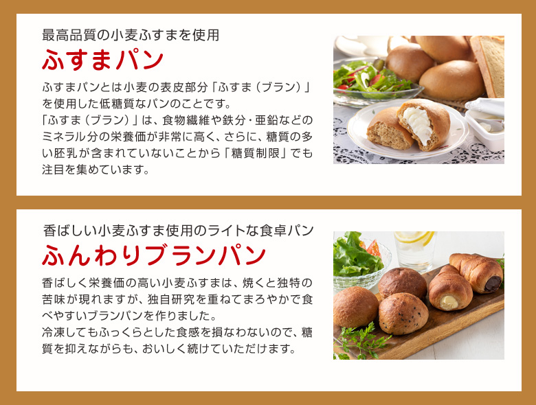 ふすまパン ふんわりブランパン