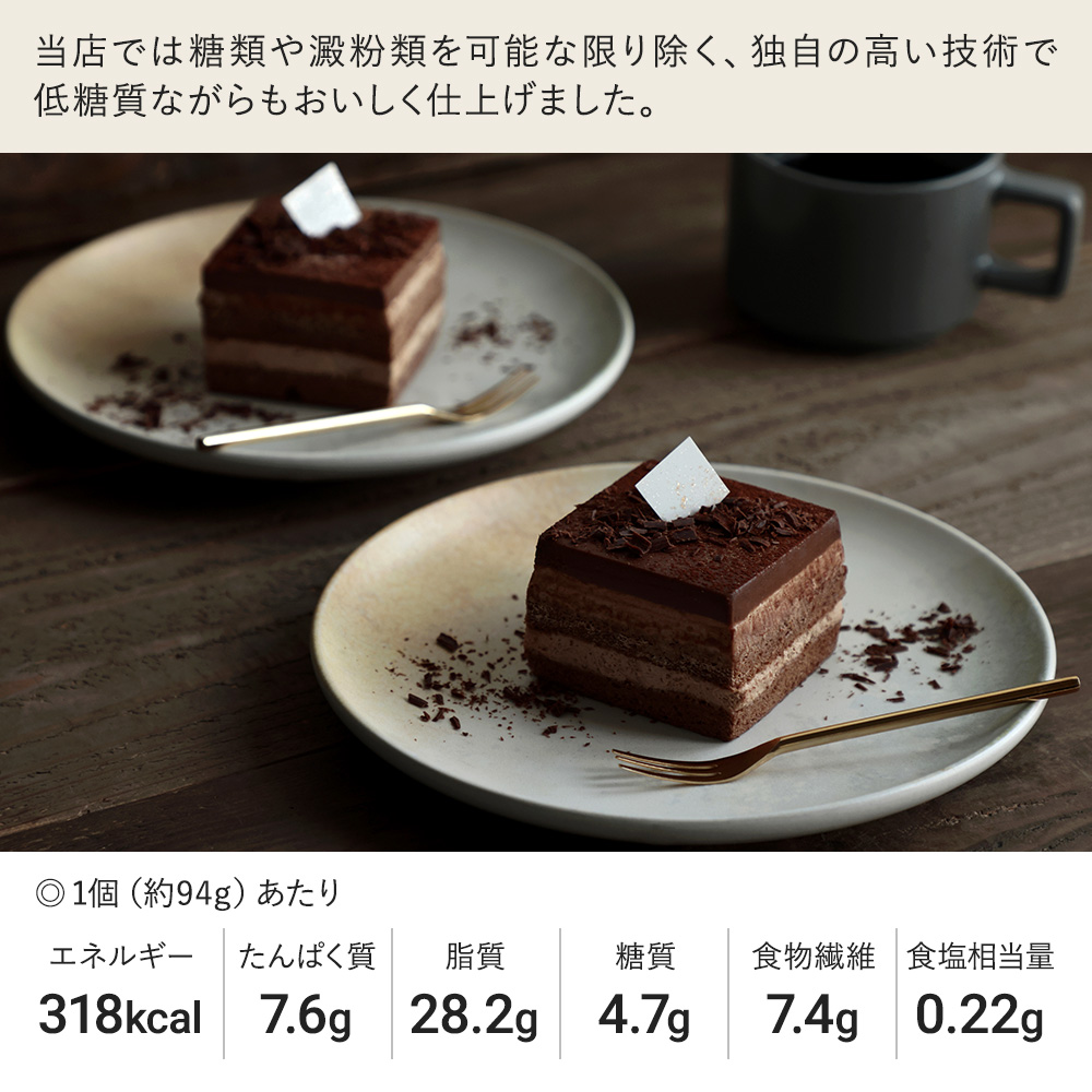 糖質オフチョコケーキについて